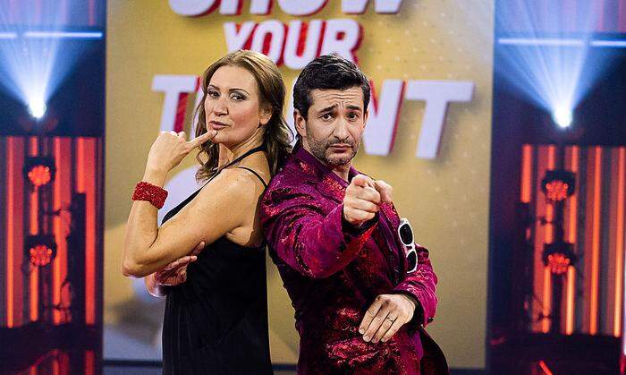 Promi-Duell bei der Premiere der neuen Show zwischen Angelika Niedetzky und Omar Sarsam