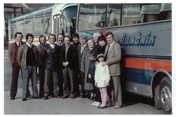 Sienčnik Reisen in den 1980er-Jahren