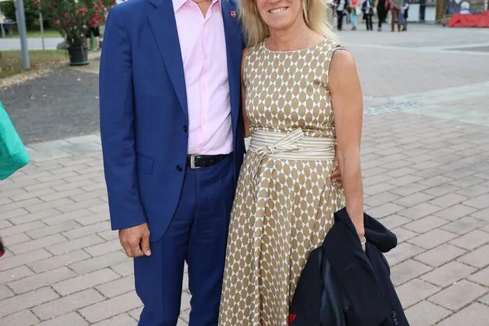 Thomas Starlinger mit Ursula Hanusch