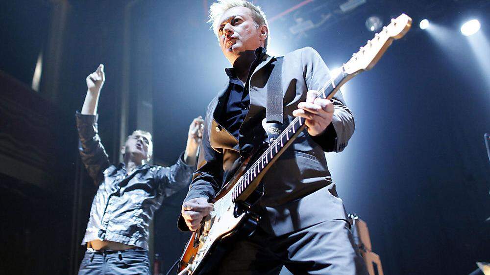 &quot;Gang Of Four&quot;-Gitarrist Andy Gill (mit Sänger Jon King)