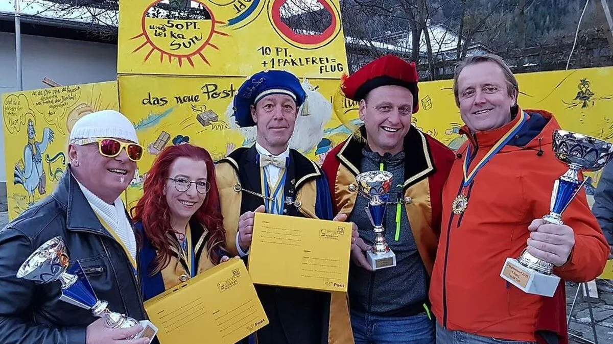 Richard Hofer, Tatjana Rabitsch, Erich Weiß, Günter Brunner und Helmut Gruber