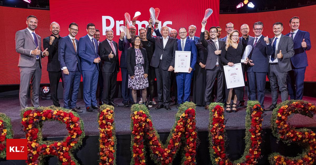 Kärntner Wirtschaftspreis: Bühnenreifes Unternehmertum ausgezeichnet