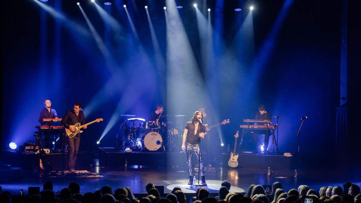 Conchita mit ihrer formidablen Band in Graz