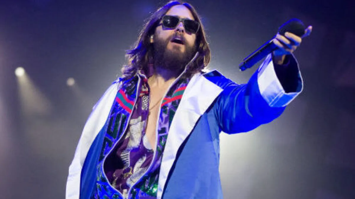 Jared Leto bei einem Konzert in Wien