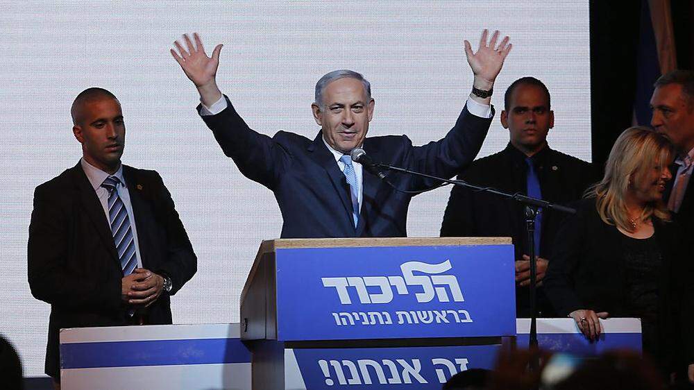Netanyahu gewann Parlamentswahl