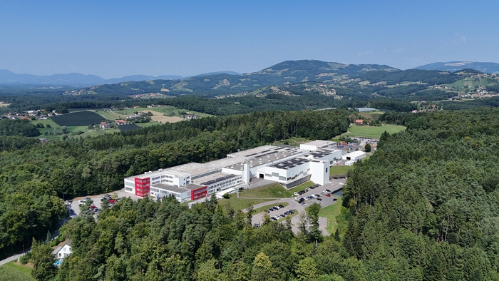 Die Unternehmenszentrale von Rosendahl Nextrom in Pischelsdorf (Bezirk Weiz)