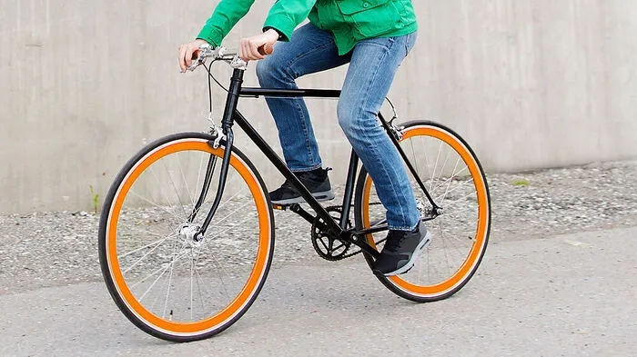 Der Fahrradlenker beging Fahrerflucht