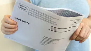 Fast die Hälfte der abgegebenen Stimmen kamen über die Briefwahl