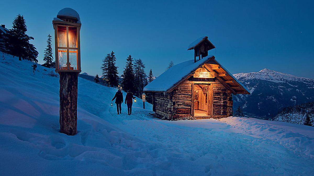 Bergweihnacht im Gontal: Adventweg ist die neue Attraktion in der Region Katschberg	