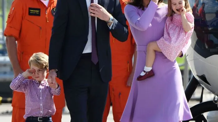 Charme-Offensive der britischen Royals: Prinz William und Herzogin Kate besuchten mit ihren Kindern George und Charlotte Deutschland.