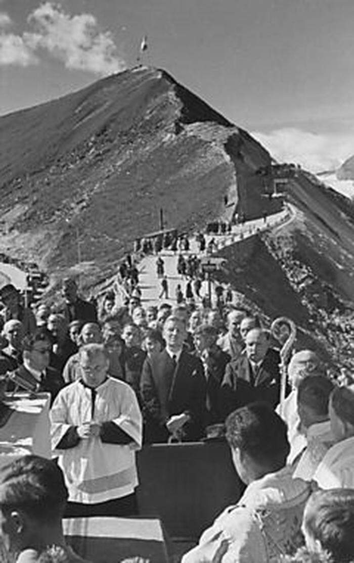 Großglockner Hochalpenstraße: Eröffnung am 3. August 1935 mit Staatsakt