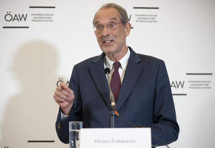 Heinz Faßmann, Direktor der Akademie der Wissenschaften