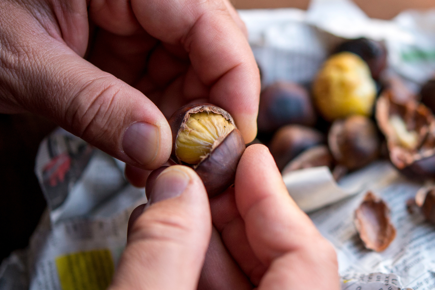Unbescholtener Steirer: Verurteilt für den Raub einer einzigen  Maroni