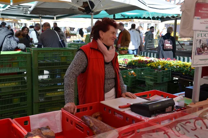 Verkauft wird slow food vom Fleisch...