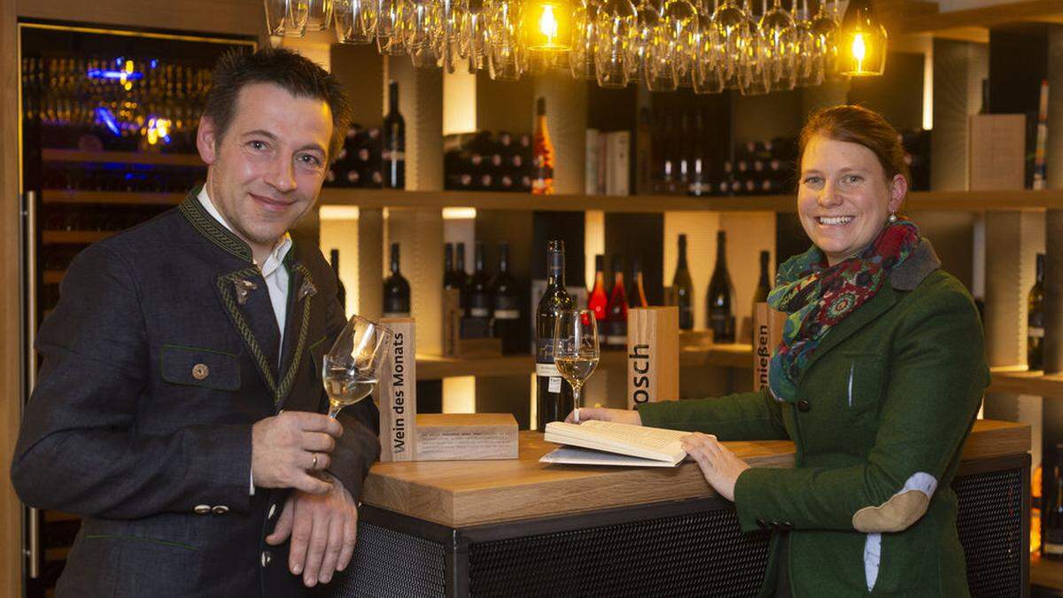 Andreas und Andrea Posch aus Pischelsdorf setzen auf gereifte Weine 