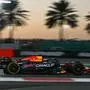 Max Verstappen in Abu Dhabi in seinem Red Bull