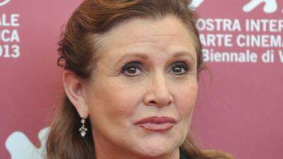 Die verstorbene US-Schauspielerin Carrie Fisher