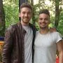 Nathan Trent (links) mit Martin Koniarik alias DJ Van Lectro