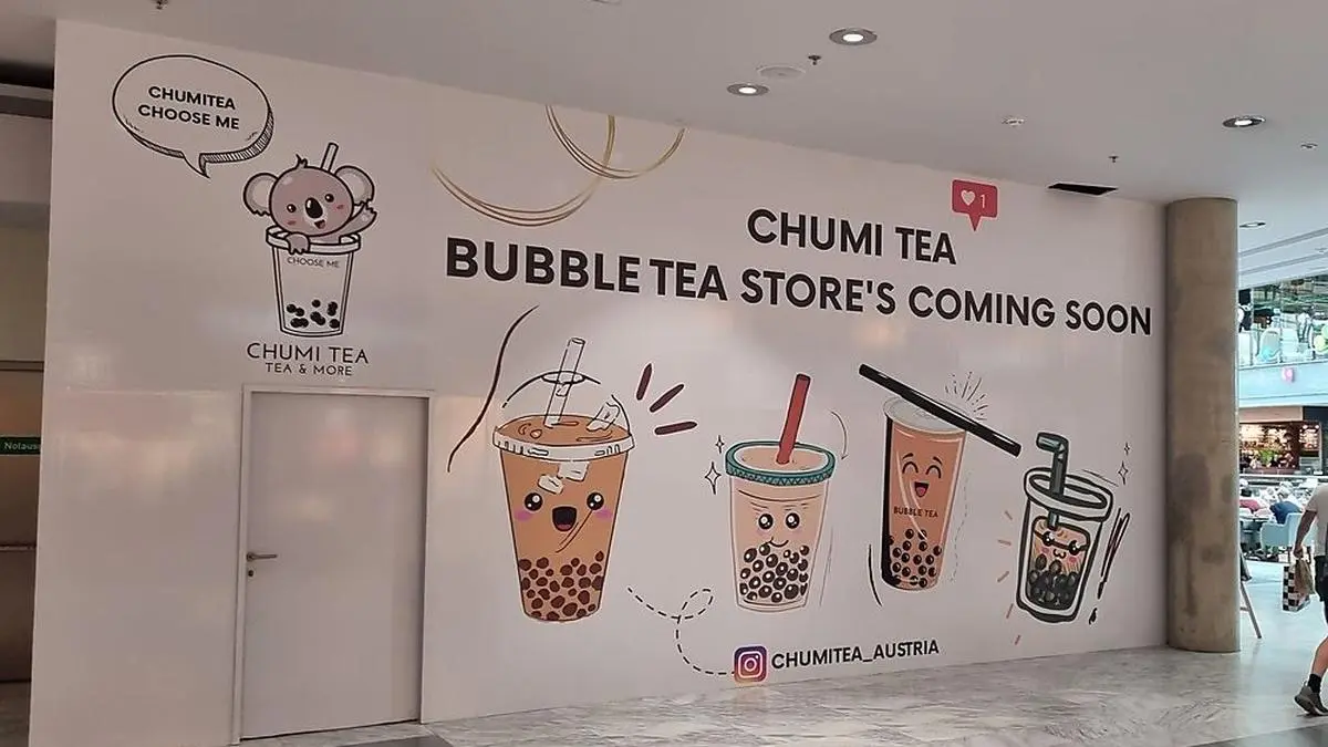 Ab 27. August wird im Atrio Bubble Tea geschlürft