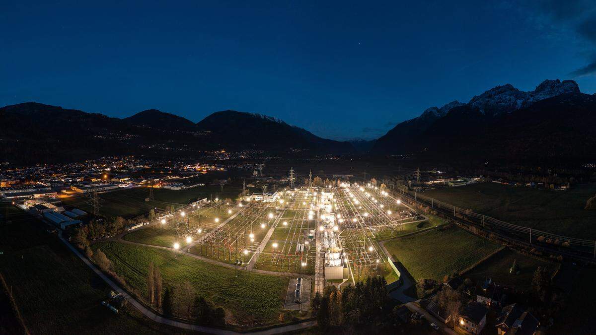 Das Umspannwerk Lienz mit Standort Nußdorf-Debant sichert die Stromversorgung für die Region 