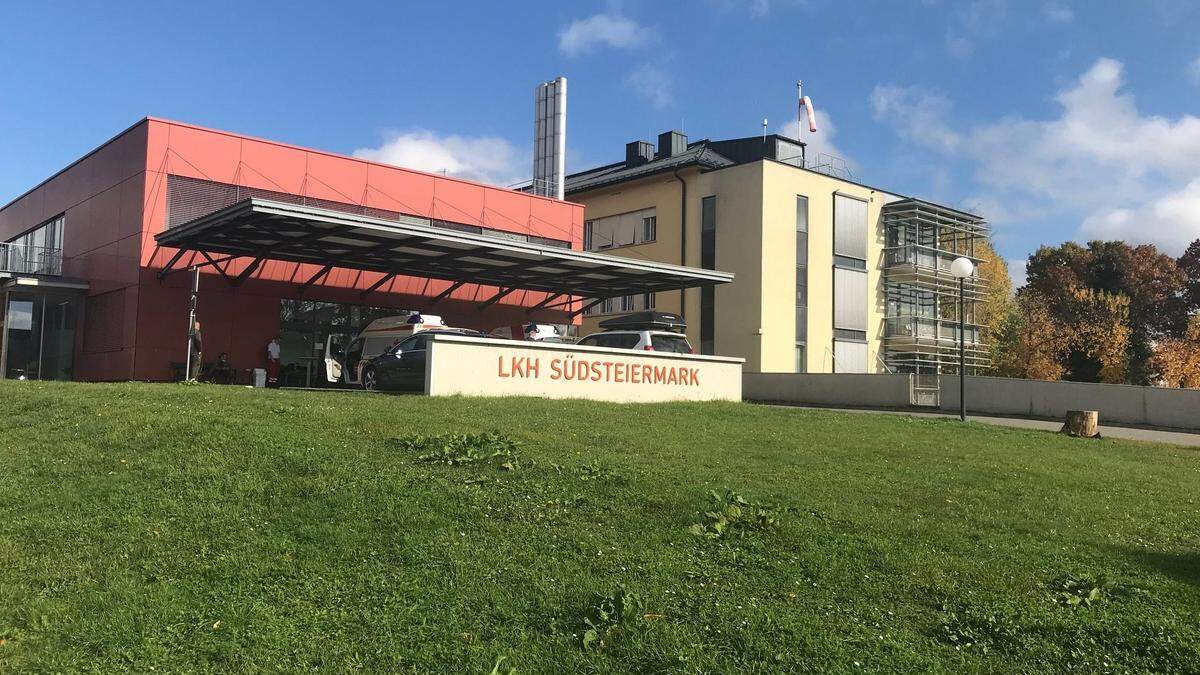 Der Beamte wurde im LKH Wagna ambulant behandelt