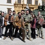 Die Band „Alle Achtung“ spielte mit einem Ensemble der Militärmusik Steiermark auf
