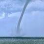 Im östlichen Teil vom Gardasee entwickelte sich ein Tornado