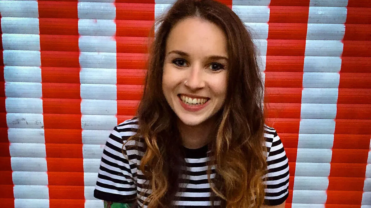 Claudia Steinlechner (25) arbeitet in Berlin für das Eisenerzer Label Napalm Record