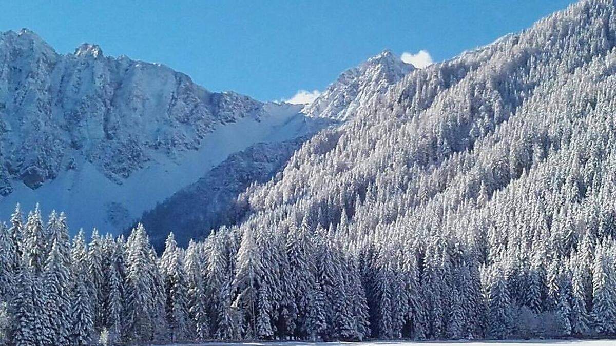 In der Nacht auf Donnerstag fielen 15 Zentimeter Schnee