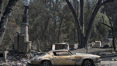 Erste Erfolge bei Kampf gegen Waldbrände in Kalifornien 
