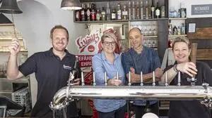 Das Klagenfurter „Gellius“-Team: Hannes Pischler, Brigitte Gell, Georg Kittner und Elfriede Rossegger (von links)