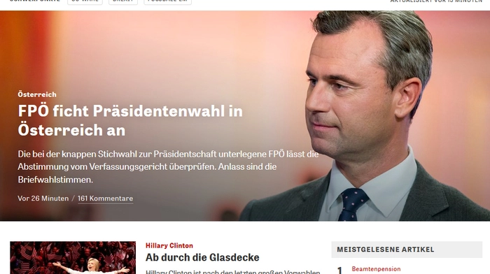 Deutsche, schweizer und britische Medien berichten über die Wahl-Anfechtung der FPÖ. Eine kurze Rundschau.