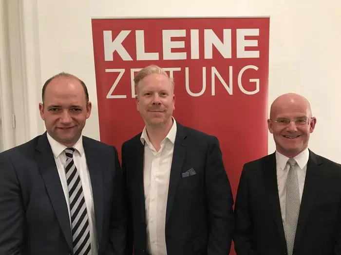 kleine zeitung wien,  diskussion zur neuen övp fpö regierung mit thomas hofer, heimo lepuschitz und peter plaikner