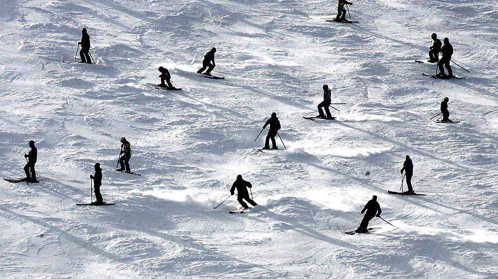 Hochbetrieb herrschte am Samstag bei Kaiserwetter in der Kärntner Skigebieten
