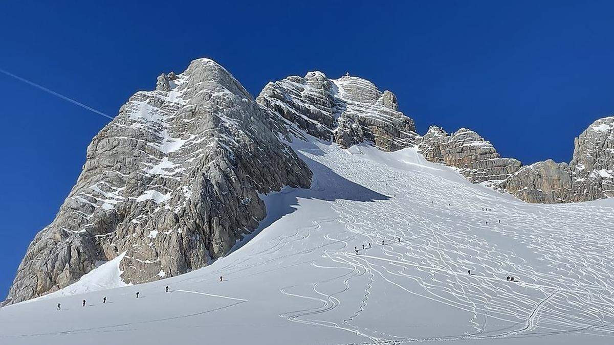 Ramsauer Bergretter stürzte am Randkluftanstieg (der Fels zum Gipfel) ab.