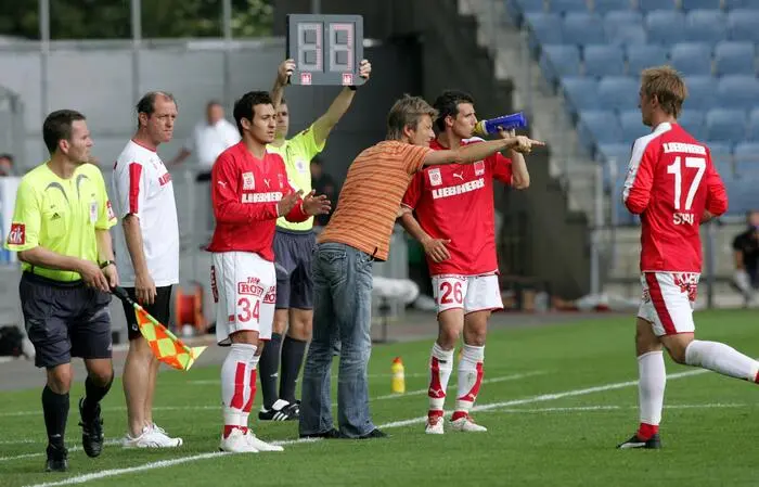 Lars Söndergaard mit Marco Perchtold und Ralph Spirk 