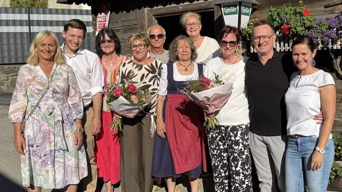 Der Kneipp Aktiv Club Radenthein zog erfolgreiche Bilanz:  Melanie Golob, Armin Egger, Jutta Gigl, Isolde Zettl, Karl Kühschweiger, Karin Ploner, Waltraud Pertl sowie Michael und Michaela Maier