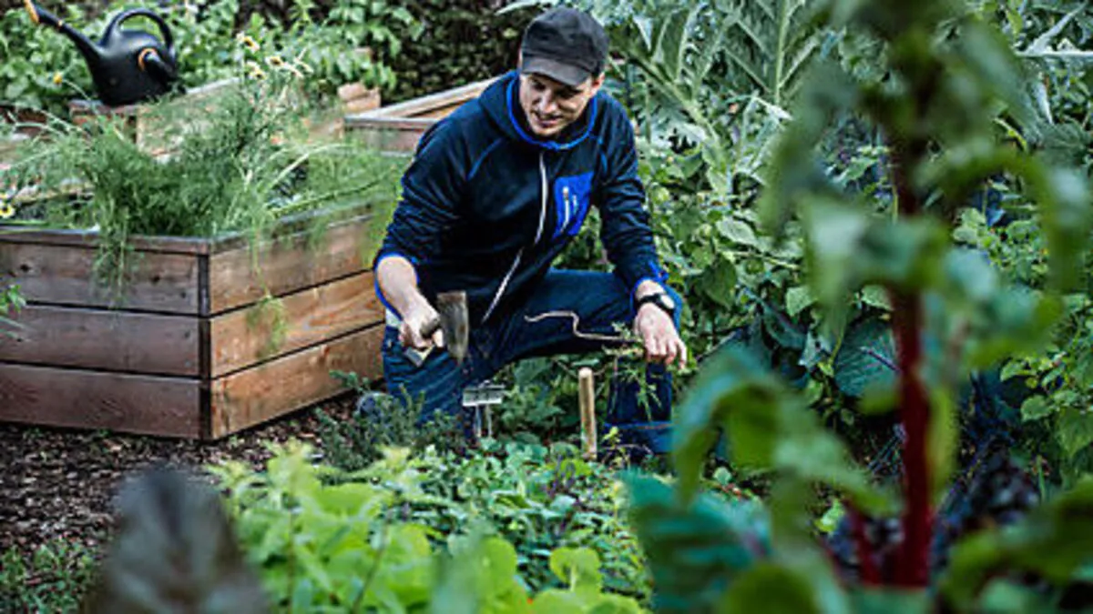 Setzt auf Permakultur mitten in München: Sebastian Copien