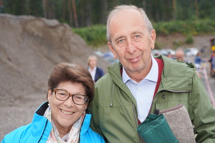 Helmuth Kubin mit Ingrid