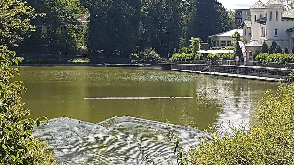 Der Grazer Hilmteich: &quot;Uns fehlen derzeit 20 Zentimeter Wasser&quot;