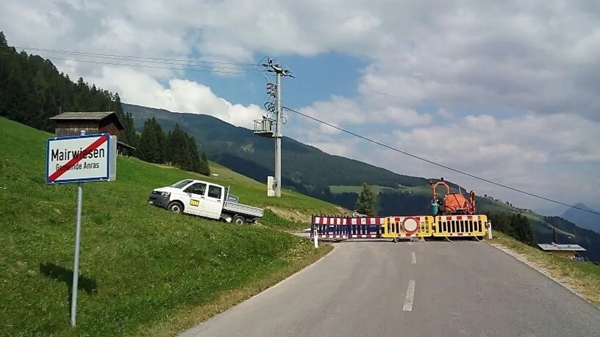 Von 6. bis 9. September wurde eine Totalsperre verhängt