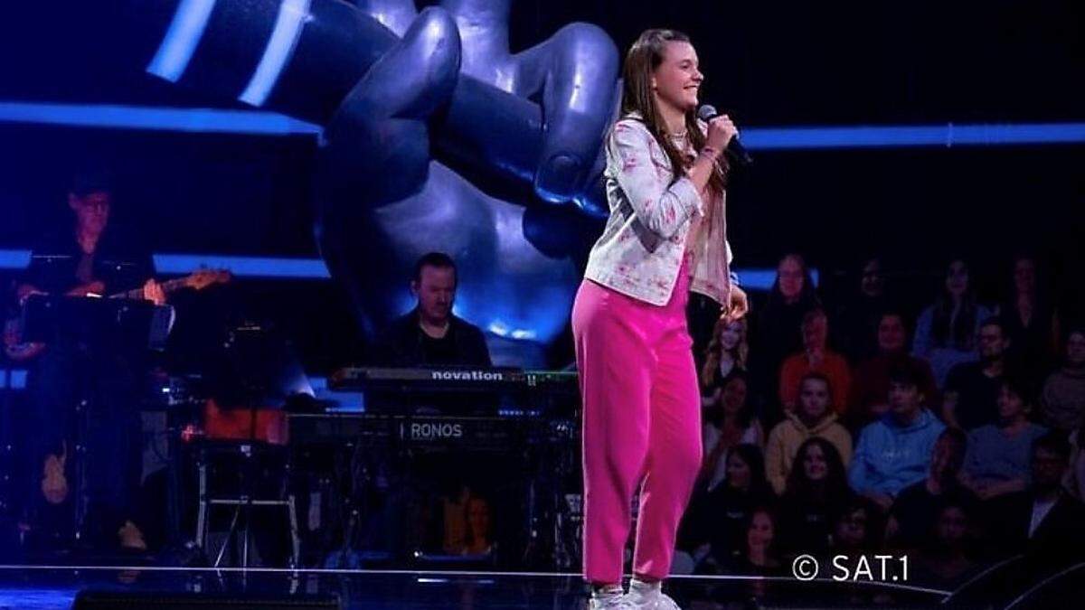 Die junge Klagenfurterin Vivi sorgte bei &quot;The Voice Kids&quot; für gute Stimmung ünd überzeugte