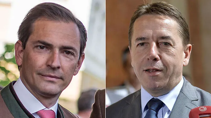 Christian Ragger und Erwin Angerer