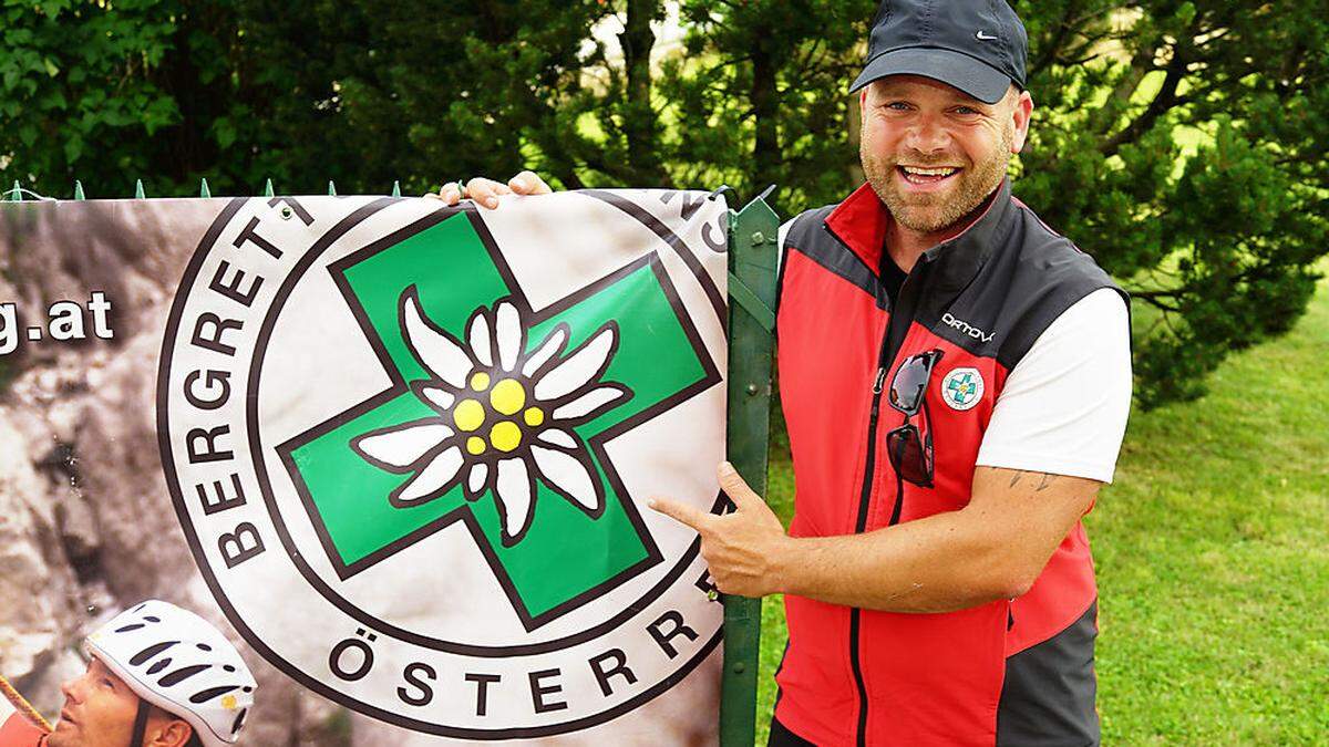 Christian Koglek leitet seit März die Bergrettung in St. Andrä