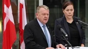 Betretene Gesichter bei der dänischen Grönland-Delegation in Washington