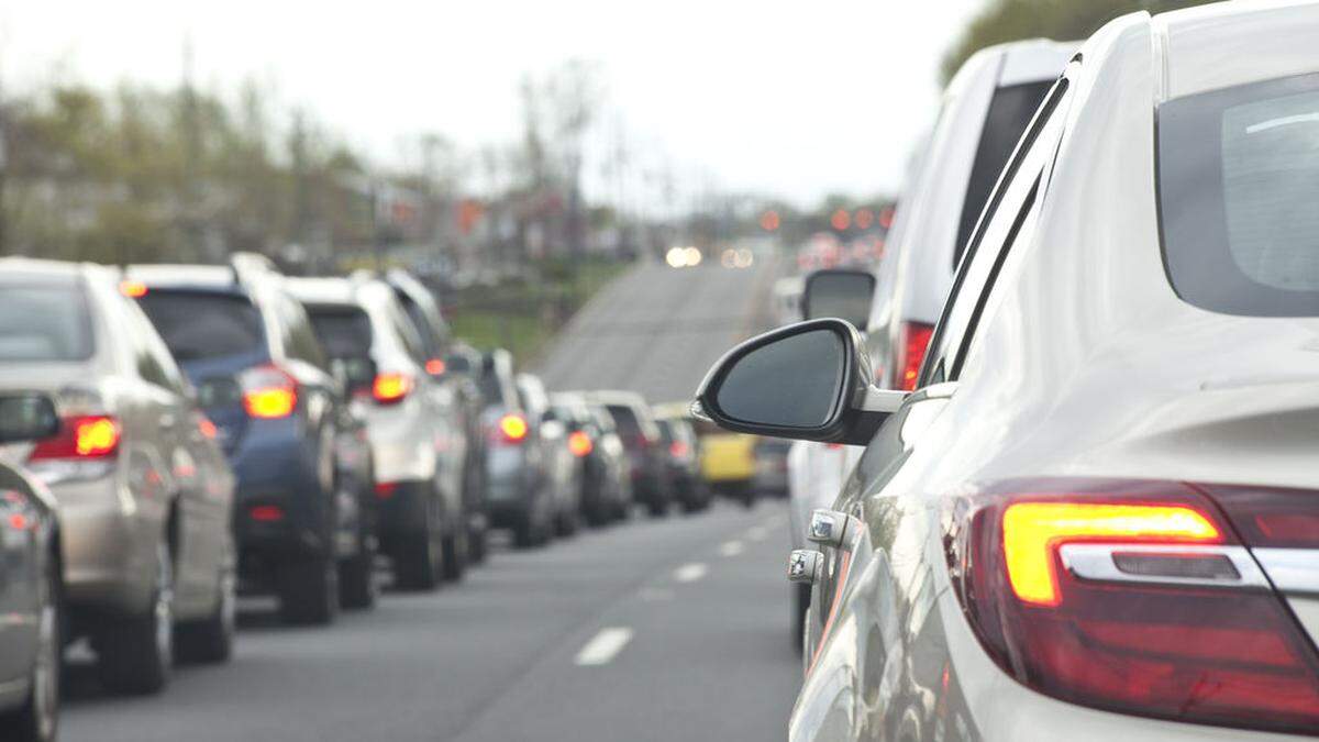 Der Unfall sorgte für einen vier Kilometer langen Rückstau