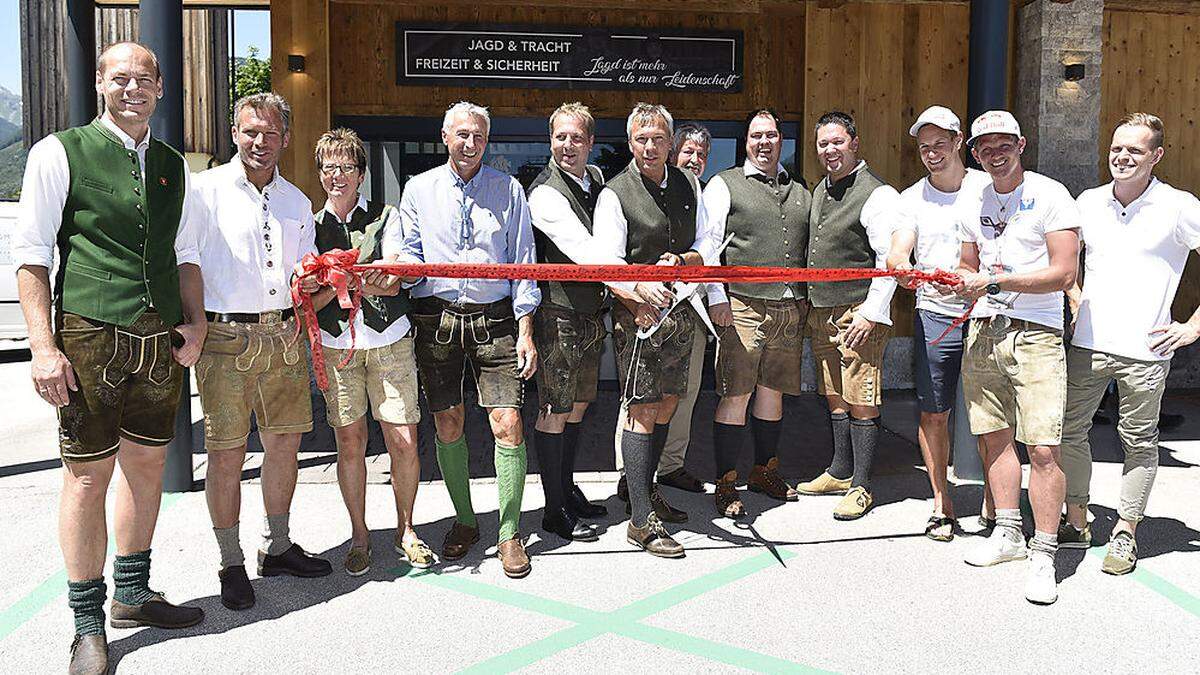 Michael Walchhofer, Hannes Trinkl, Annemarie Moser-Pröll, Leonhard Stock, Rupert Prommegger,  Fritz Strobl, Sepp Prommegger, Otmar Striedinger, Thomas Morgenstern, Rallye Staatsmeister Hermann Neubauer