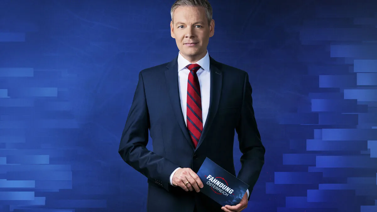Martin Paar moderiert "Fahndung Österreich" (ServusTV, 20.15 Uhr)