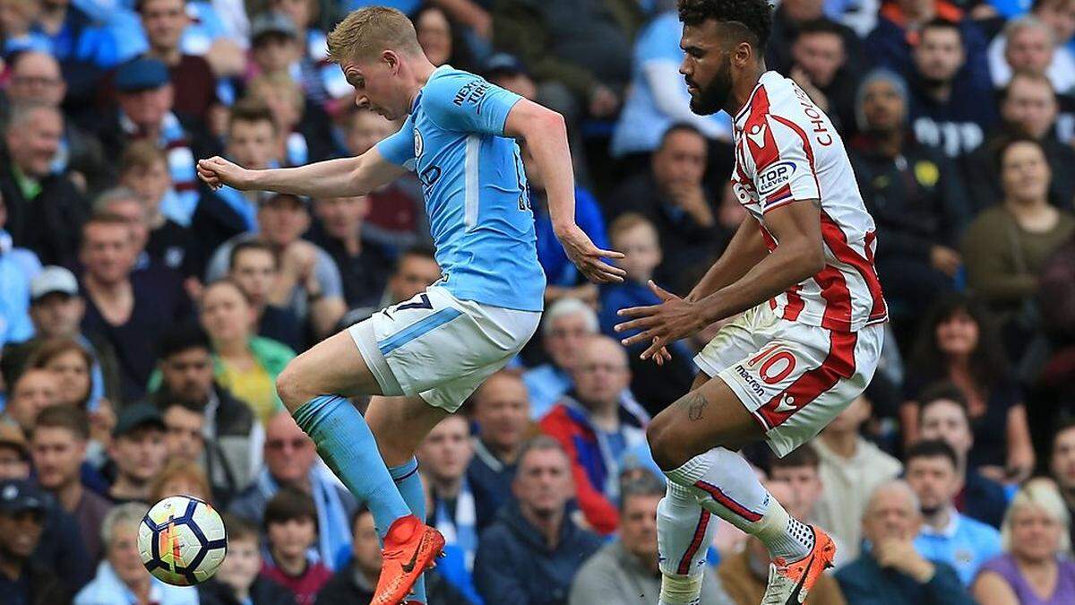 Kevin de Bruyne (l.) war der überragende Spieler bei ManCity