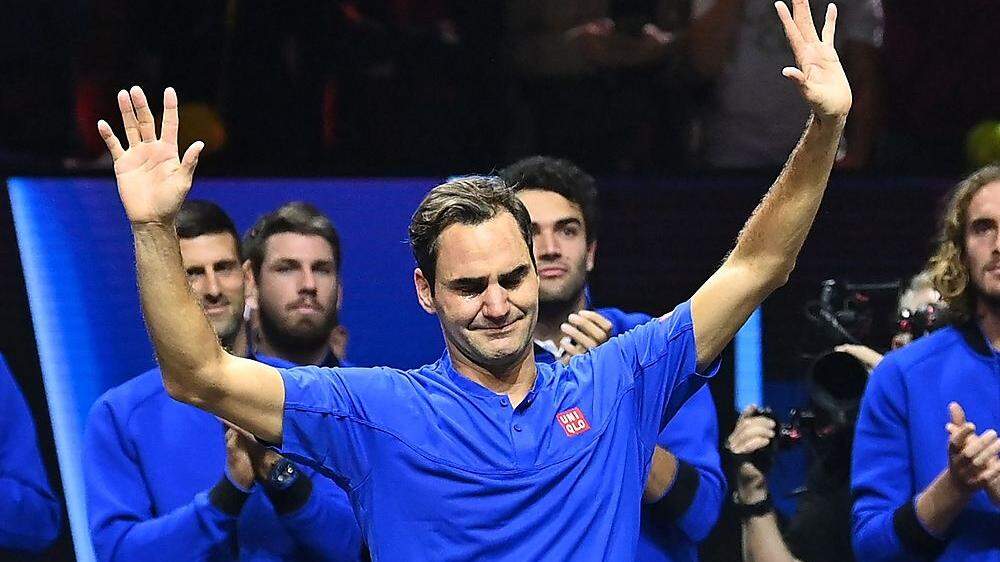 Roger Federer sagte &quot;Good bye&quot;